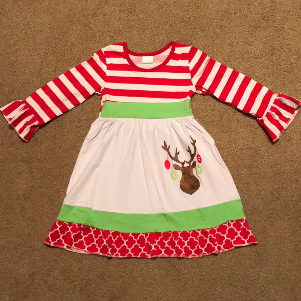 Little Girl’s Christmas Dress